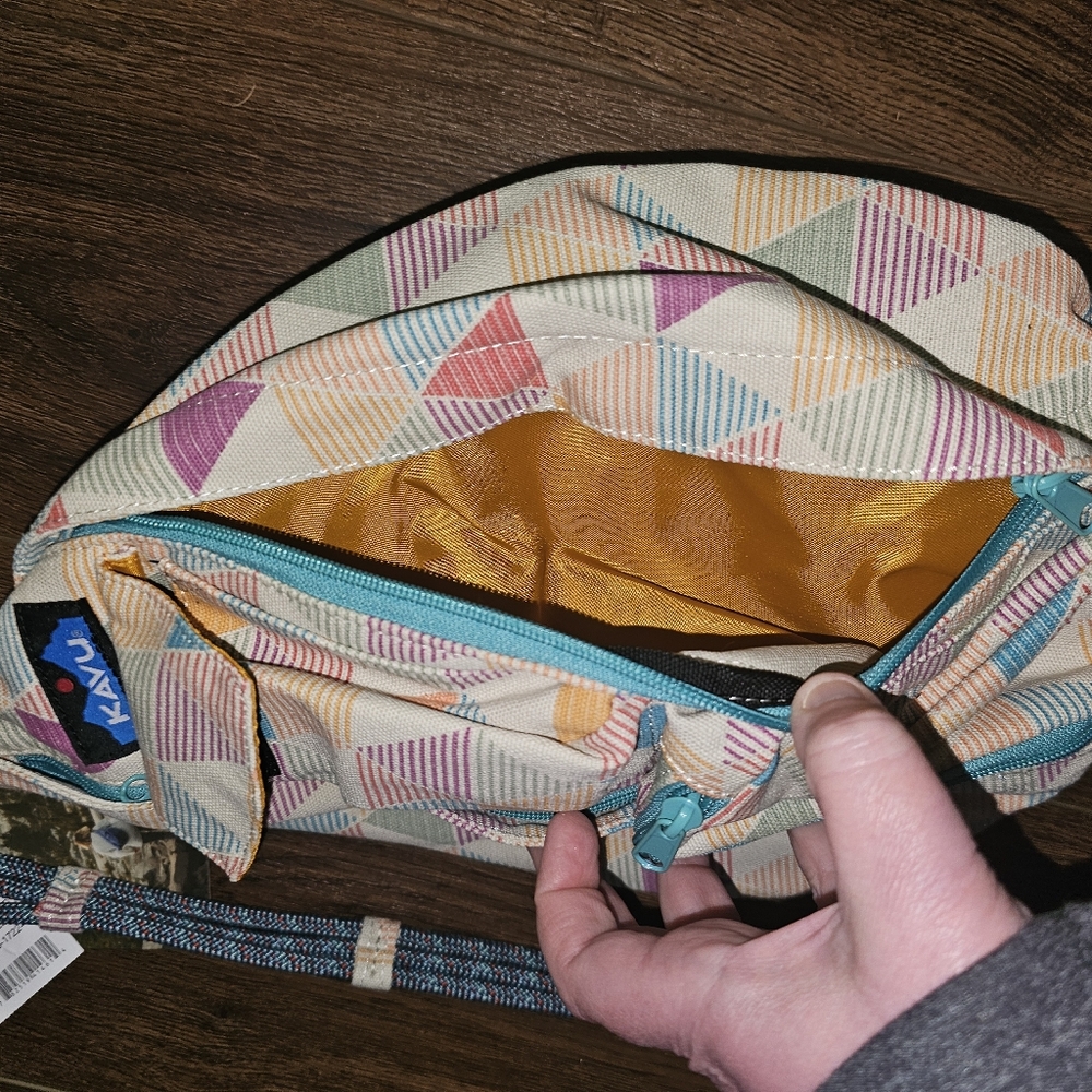 Multicolored Mini Rope Bag-Kavu - Picture 3 of 4